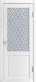 Межкомнатная дверь "SILVER", по, эмалит, белая