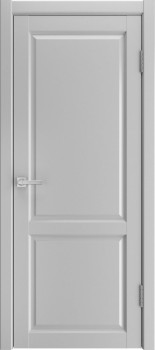 Межкомнатная дверь "SILVER", пг, эмалит, светло-серый