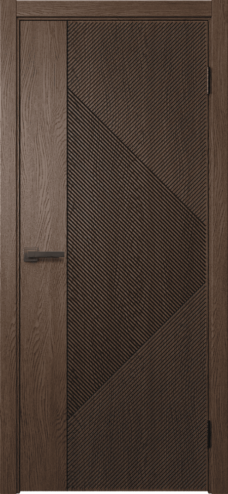 Межкомнатная дверь "Синди-13", пг, текстур.орех