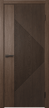Межкомнатная дверь "Синди-13", пг, текстур.орех