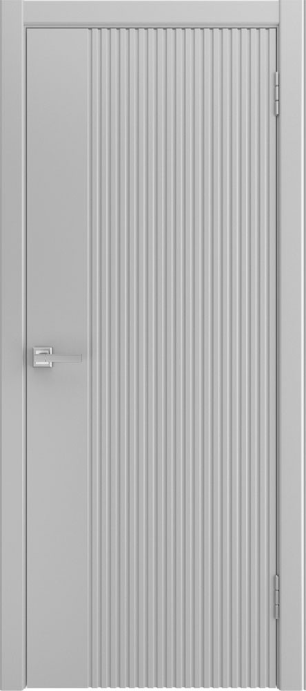 Межкомнатная дверь SIRENA, пг, эмаль светло-серая