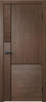 Межкомнатная дверь "Сити-1", пг, текстур.орех