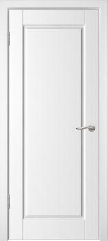 Межкомнатная дверь "Скай-1", пг, белый