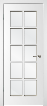 Межкомнатная дверь "Скай-1", по, белый