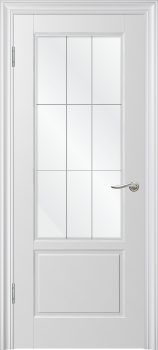 Межкомнатная дверь "Скай-2", по, белый