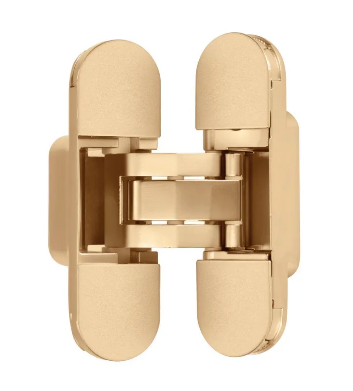 Петля скрытая ARCHIE с 3-D регулировкой 110х30-3D матовое золото (2.0)