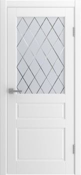 Межкомнатная дверь STELLA, по, эмаль белая