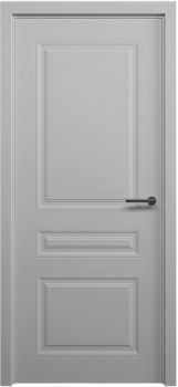 Межкомнатная дверь "Стиль 2", пг, серая