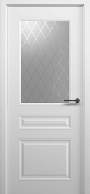 Фото -   Межкомнатная дверь "Стиль 2", по, белый   | фото в интерьере