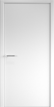 Межкомнатная дверь "Флэт", пг, белый