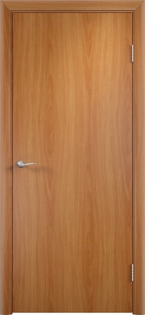 Фото -   Межкомнатная дверь "Стандарт", пг, миланский орех   | фото в интерьере