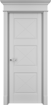 Межкомнатная дверь "Танжер 33х", пг, белый
