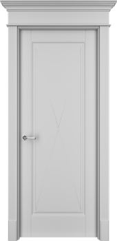 Межкомнатная дверь "Танжер х", пг, белый