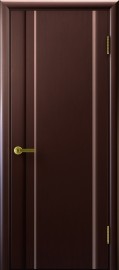 Фото -   Межкомнатная дверь "Техно 1", пг, венге   | фото в интерьере