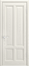 Фото -   Межкомнатная дверь "Титан-3", пг, Дуб RAL 9010   | фото в интерьере