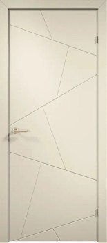 Межкомнатная дверь "Триест 02", пг, RAL 1013