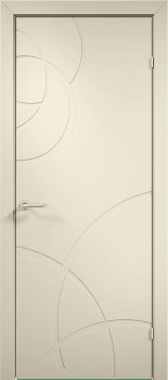 Межкомнатная дверь "Триест 03", пг, RAL 1013