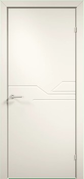 Межкомнатная дверь "Триест 04", пг, RAL 9010 (белая)