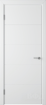 Межкомнатная дверь "Тривиа", пг, белый