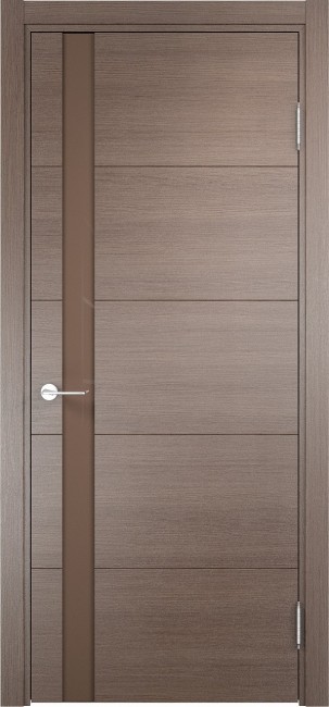 Фото -   Межкомнатная дверь "Турин 03", по, дуб фремонт вералинга   | фото в интерьере