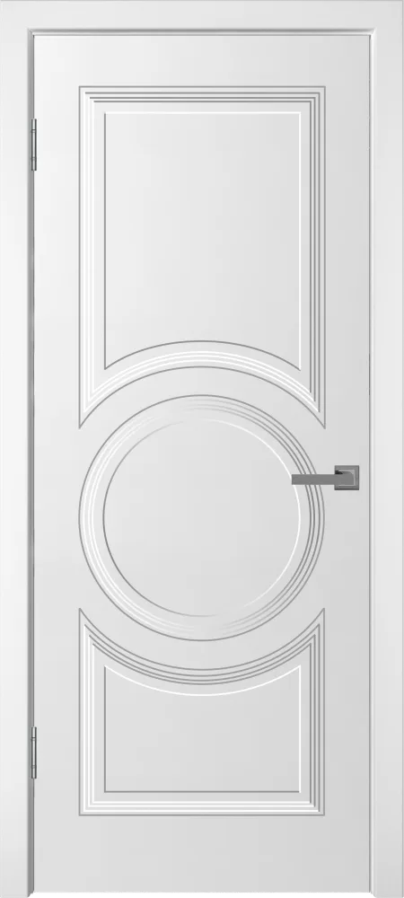 Межкомнатная дверь "УНО-5", пг, белый