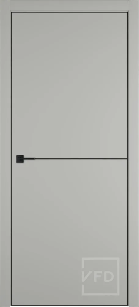 Межкомнатная дверь "УРБАН 1" (URBAN 1), пг, Эмалекс бежевый (Taupe), ЧМ 4-хBE