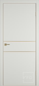 Межкомнатная дверь "URBAN 2H", пг, Emalex Midwhite, GM GE 4x4