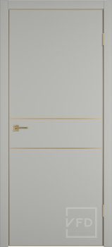 Межкомнатная дверь "URBAN 2H", пг, Emalex Taupe, GM_GE_4x4