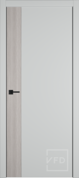 Межкомнатная дверь "URBAN V", пг, Emalex steel stone oak BM