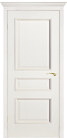 Фото -   Межкомнатная дверь "Вена", пг, белый ясень   | фото в интерьере