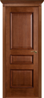 Фото -   Межкомнатная дверь "Вена", пг, орех-коньяк   | фото в интерьере