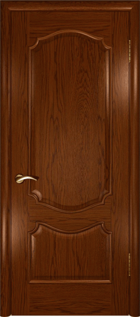 Фото -   Межкомнатная дверь "Венеция", пг, дуб сандал   | фото в интерьере