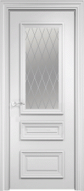 Фото -   Межкомнатная дверь "Вербена", по, белый   | фото в интерьере
