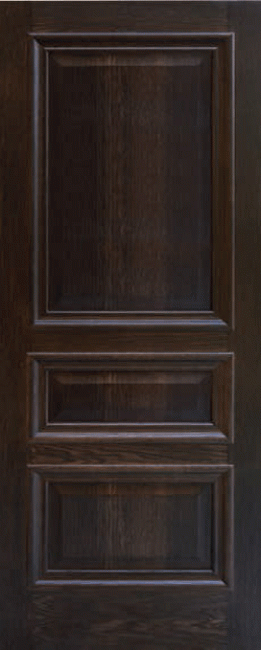 Фото -   Межкомнатная дверь "Верона", пг, английский дуб   | фото в интерьере