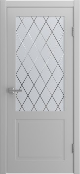 Межкомнатная дверь VERONA, по, эмаль светло-серая