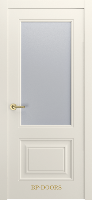 Фото -   Межкомнатная дверь Мильяна "Версаль-1Ф", по, RAL9010 (молочно-белый)   | фото в интерьере