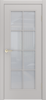 Межкомнатная дверь Мильяна "Версаль-Ф Loft (8)", по, RAL9010 (молочно-белый)
