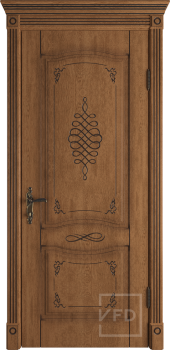 Межкомнатная дверь "Веста" (Vesta), пг, Honey Classic