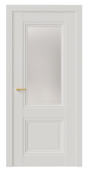 Межкомнатная дверь "VN 1", по "Сатинат", белый (ПЭТ)