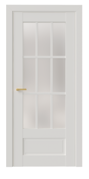 Межкомнатная дверь "VN 2", по "Сатинат", белый (ПЭТ)