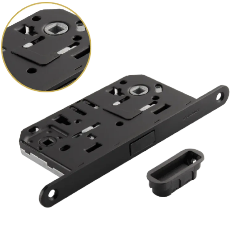 Замок сантехнический магнитный ADDEN BAU, WC-5096 MAG BLACK