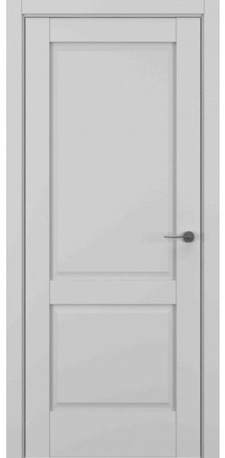 Фото -   Межкомнатная дверь Classic S Венеция ПГ серая матовая   | фото в интерьере