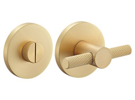 Фиксатор сантехнический Morelli, MH-WC-R6T MSG, мат. сатинированное золото